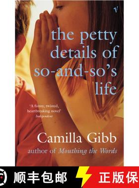 【3-4周达】The Petty Details of So-and-So's Life [9780099565260]