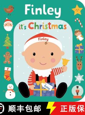 【3-4周达】It's Christmas Finley [9781789793888]