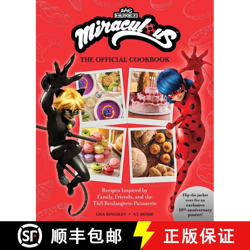 【3-4周达】精装 Miraculous: Tales of Ladybug and Cat Noir: The Official Cookbook: Recipes Inspired by... [9798886639100]图片