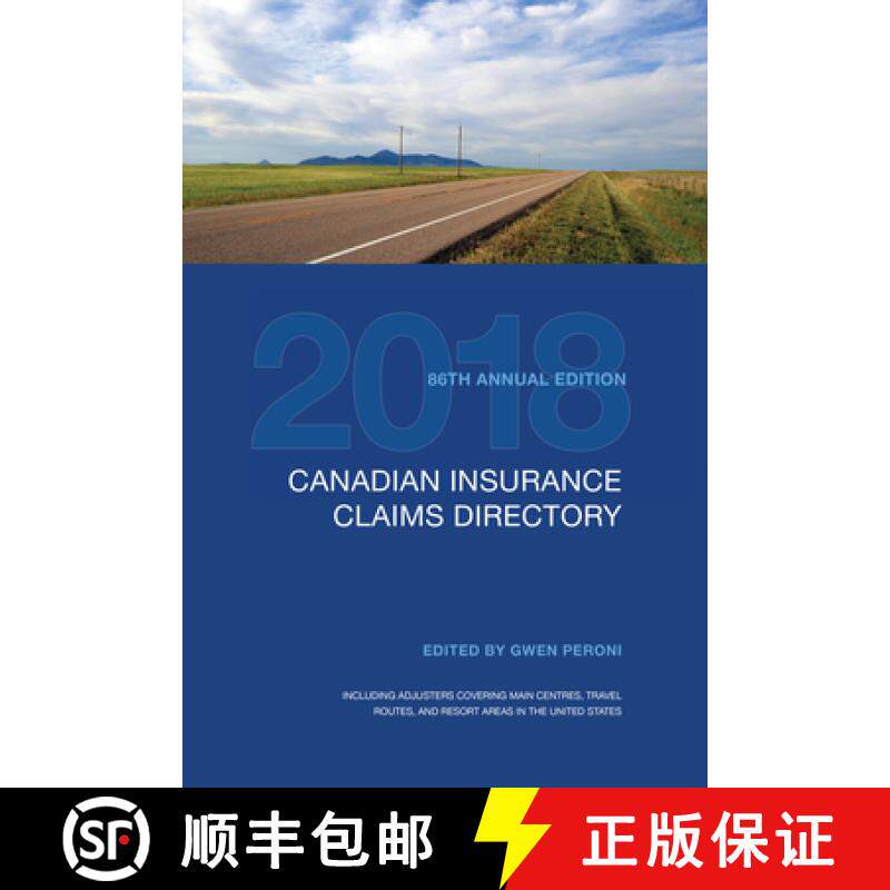 【3-4周达】Canadian Insurance Claims Directory 2018 : 86th edition [9781487523008]