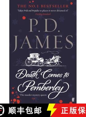 【3-4周达】Death Comes to Pemberley : 'Combines the grace of Jane Austen with the pace of a thriller.... [9780571379699]
