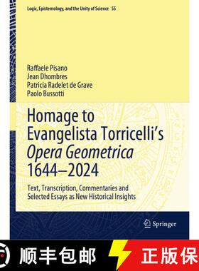 【3-4周达】Homage to Evangelista Torricelli’s Opera Geometrica 1644–2024: Text, Transcription, Comm... [9783031069659]