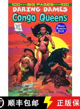【3-4周达】Daring Dames: Congo Queens [9781387236169]