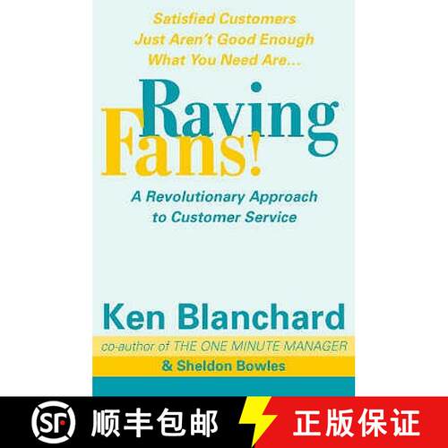 【3-4周达】Raving Fans!:The One Minute Manager [9780006530695]