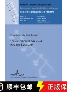 预订 Formalization of Grammar in Slavic Languages: Contributions of the Eighth International Conferen... [9783631618691]