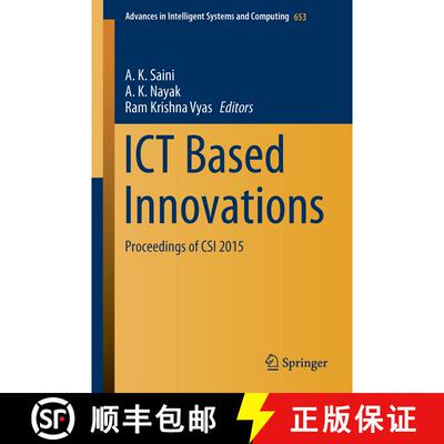 【3-4周达】ICT Based Innovations: Proceedings of CSI 2015 (1st ed. 2018) [9789811066016]
