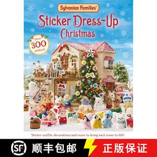 【3-4周达】Sylvanian Families: Sticker Dress-Up Christmas Book: An official Sylvanian Families sticke... [9781529093292]