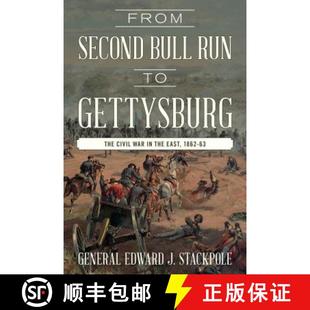 Gettysburg the The Civil Second Run 9780811737678 1862 From Bull War East 4周达