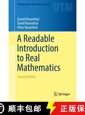 【3-4周达】A Readable Introduction to Real Mathematics [9783030006310]