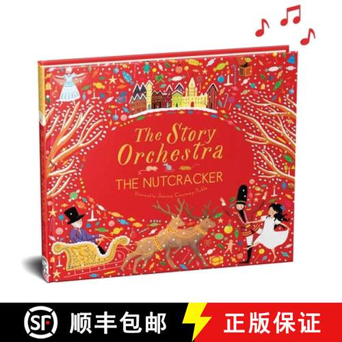 预订 精装 The Story Orchestra: The Nutcracker : Press the Note to Hear Tchaikovsky's Musicvolume 2 [9781786030689]