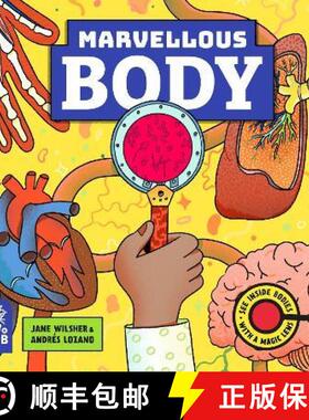 【3-4周达】Marvellous Body: A Magic Lens Book [9781913750572]
