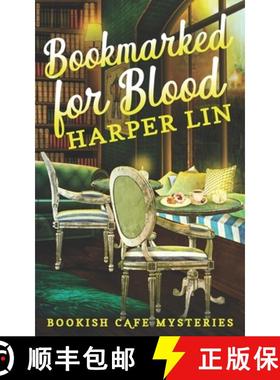 【3-4周达】Bookmarked for Blood: A Bookish Cafe Mystery [9781987859911]