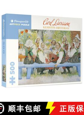 【3-4周达】Carl Larsson: Kersti's Birthday 500-Piece Jigsaw Puzzle [9780764969393]
