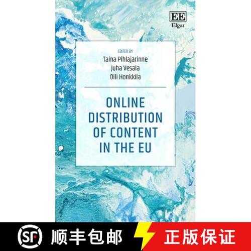 【3-4周达】精装 Online Distribution of Content in the EU [9781788119894]