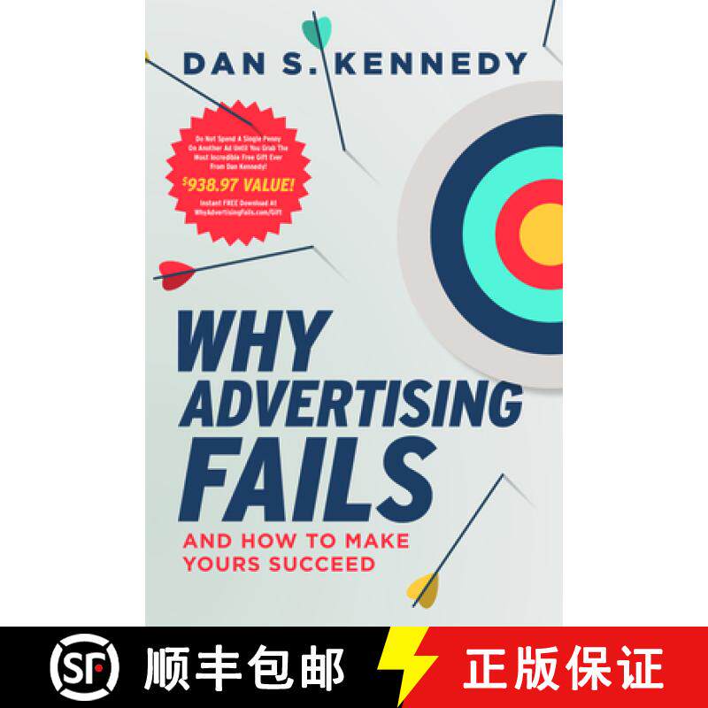 【3-4周达】Why Advertising Fails : And How To Make Yours Succeed [9781642253467]