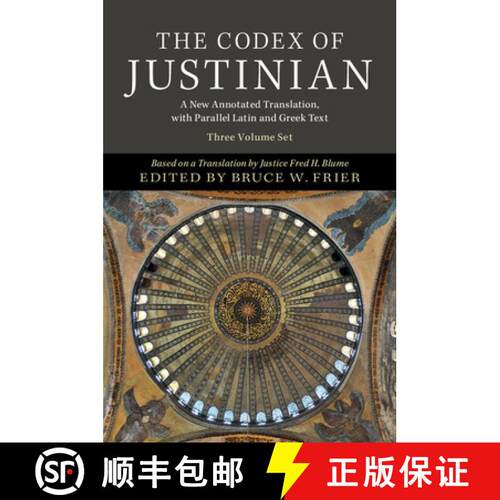 预订 The Codex of Justinian 3 Volume Hardback Set : A New Annotated Translation, with Parallel Latin ... [9780521196826]