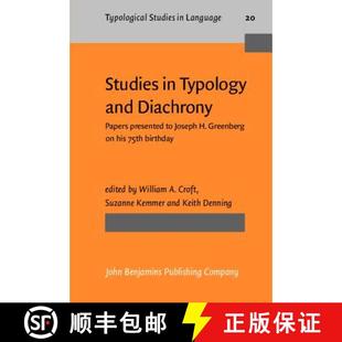 Greenberg 75th Typology Papers Diachrony and 9789027228970 bir... Studies 4周达 Joseph his presented