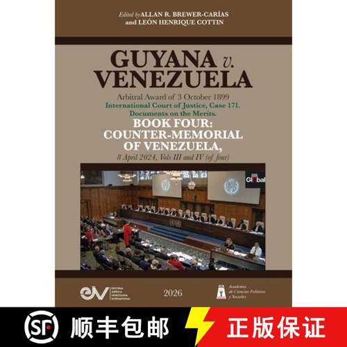 【3-4周达】GUYANA v. VENEZUELA.  Arbitral Award of 3 October 1899. International Court of Justice, Ca... [9798901559260]