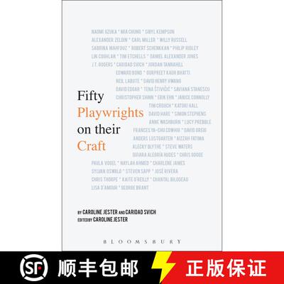 【3-4周达】Fifty Playwrights on their Craft [9781474250887]