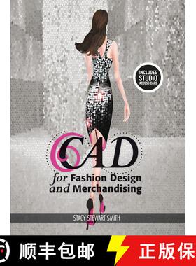 【3-4周达】CAD for Fashion Design and Merchandising: Bundle Book + Studio Access Card [With Access Code] [9781501395345]