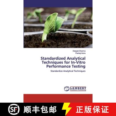 预订 Standardized Analytical Techniques for In-Vitro Performance Testing [9786139447268]