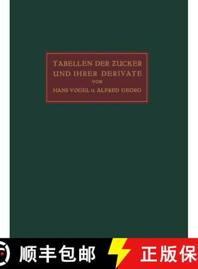 【3-4周达】Tabellen Der Zucker Und Ihrer Derivate [9783642473111]