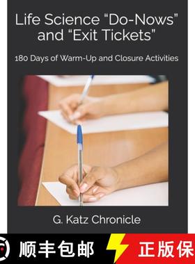 【3-4周达】Life Science Do-Nows and Exit Tickets: 180 Days of Warm-Up and Closure Activities [9781732737914]