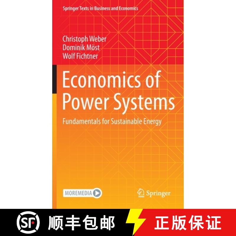 【3-4周达】Economics of Power Systems : Fundamentals for Sustainable Energy [9783030977696]
