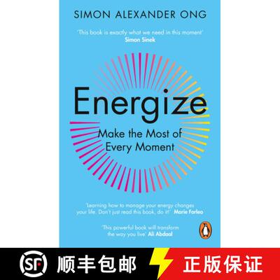 【3-4周达】Energize : Make the Most of Every Moment [9780241502761]
