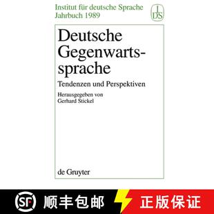 【3-4周达】精装 Deutsche Gegenwartssprache – Tendenzen und Perspektiven [9783110124460]