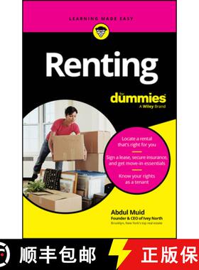【3-4周达】Renting for Dummies [9781119912972]