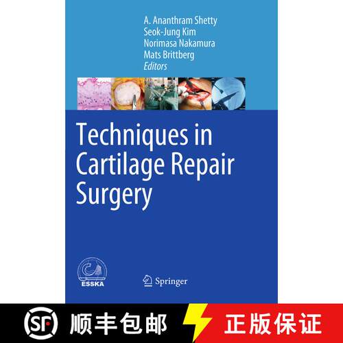 【3-4周达】Techniques in Cartilage Repair Surgery [9783662510247]