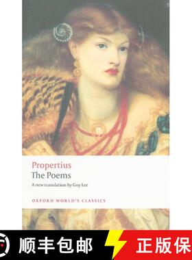 【3-4周达】诗歌 Propertius: The Poems [9780199555925]