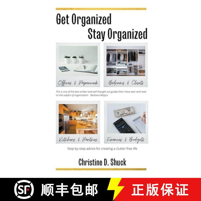 【3-4周达】Get Organized, Stay Organized [9781386139300]