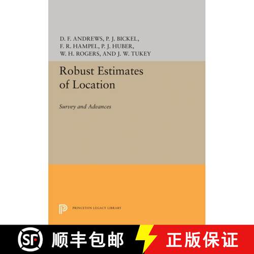 【3-4周达】精装 Robust Estimates of Location – Survey and Advances [9780691646633]