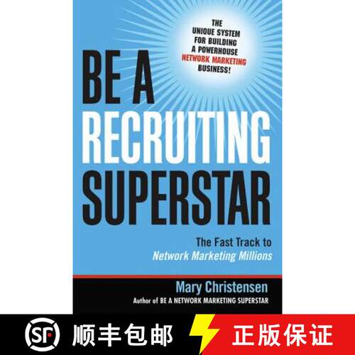 【3-4周达】The Be a Recruiting Superstar: The Fast Track to Network Marketing Millions (Special) [9780814401637]