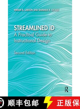 【3-4周达】Streamlined Id: A Practical Guide to Instructional Design [9780815366690]