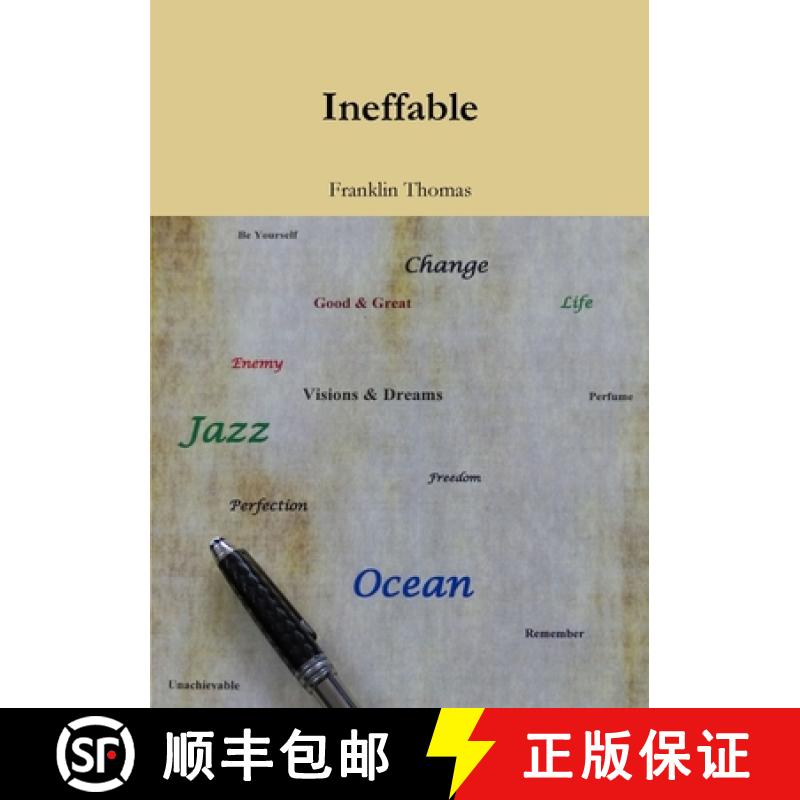 【2-3周达】Ineffable [9781326264383]