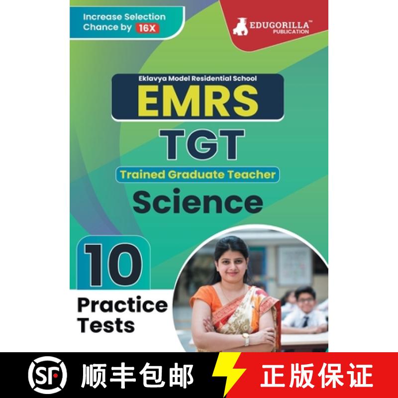 【2-3周达】EMRS TGT Science Exam Book 2023 (English Edition) - Eklavya Model Residential School Train... [9789355568489]
