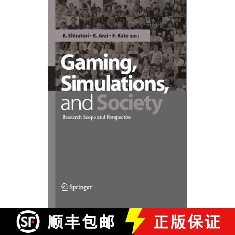 【3-4周达】Gaming, Simulations and Society : Research Scope and Perspective [9784431546801]