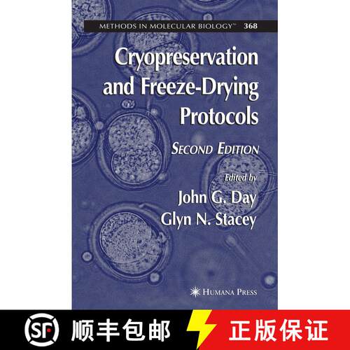 【3-4周达】精装 Cryopreservation and Freeze-Drying Protocols (2nd ed. 2007) [9781588293770]