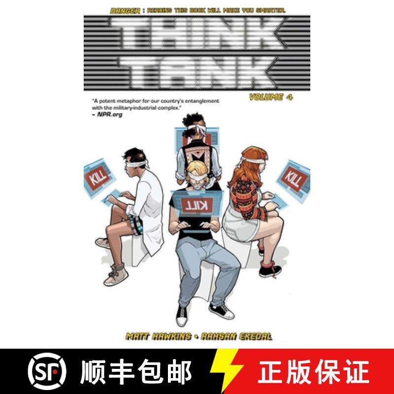 【3-4周达】Think Tank, Volume 4 [9781632155412]