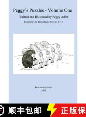 【3-4周达】Peggy's Puzzles - Volume One (hardback) [9798887711249]