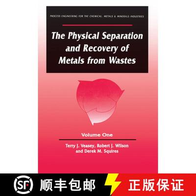 【3-4周达】The Physical Separation and Recovery of Metals from Waste, Volume One [9780367449742]