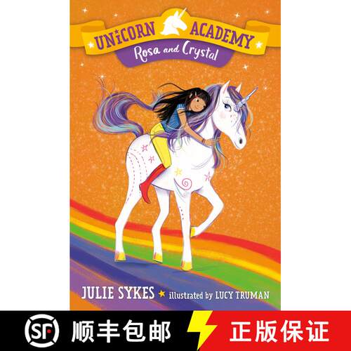 【3-4周达】精装 Unicorn Academy #7: Rosa and Crystal [9780593179468]