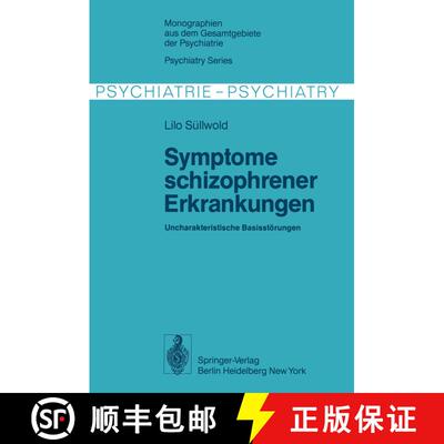 【3-4周达】Symptome schizophrener Erkrankungen : Uncharakteristische Basisstörungen [9783642811296]