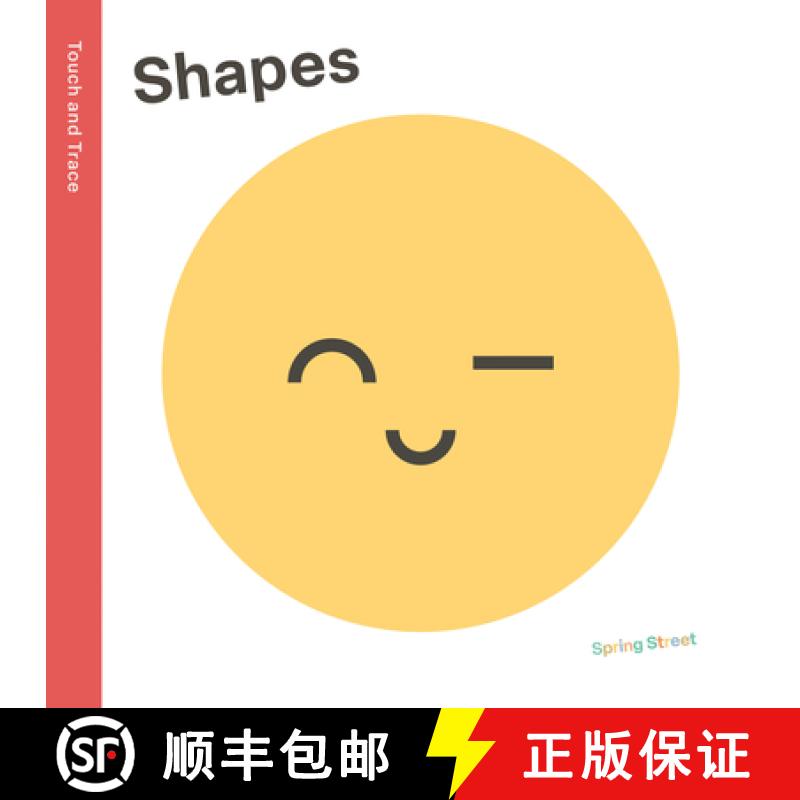 【2-3周达】Spring Street Touch and Trace: Shapes [9781915801456]