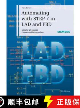 【3-4周达】Automating With Step 7 In Lad And Fbd 5E - Simatic S7-300/400 Programmable Controllers [Wi... [9783895784101]