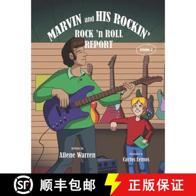 【3-4周达】Marvin and His Rockin' Rock 'n Roll Report [9781956806120]
