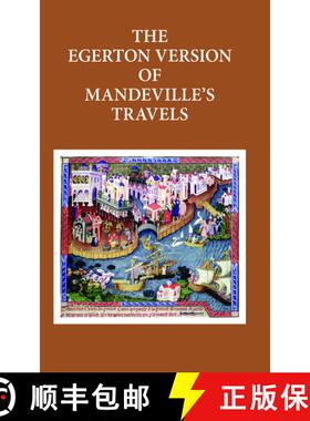 【3-4周达】精装 The Egerton Version of Mandeville's Travels [9780199591060]